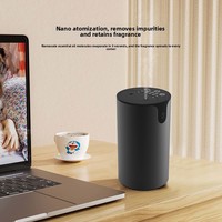 Diffuseur d'arômes métallique à double buse, type brume, pour maison et chambre, huiles essentielles pures, double liquide, automatique, pour véhicule