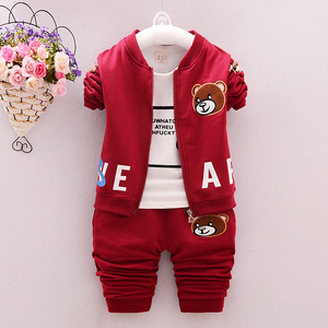 Autunno a maniche lunghe set bambino del bambino <span class=keywords><strong>18</strong></span> <span class=keywords><strong>mesi</strong></span> del bambino dei <span class=keywords><strong>vestiti</strong></span> del ragazzo - Product Image 1