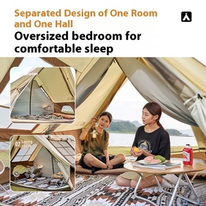 Mobi Garden Era 190 Une Chambre Famille <span class=keywords><strong>Camping</strong></span> Toit Maison Tente Oxford Tissu Coupe-Vent & Imperméable Grande Fenêtre Un Salon - Product Image 5