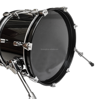 16 X 10 Professional Double Layer Electronic Kick Bass Drum Pad with Mesh Head and Non-Slip Bass Kick Drum Trigger for Drums Set