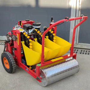 Hand-Pushed Self-Propelled Garlic Seeder 6 <b>Rows</b> Gasoline Engine Agricultural Planting <b>Machine</b> - Product Image 2
