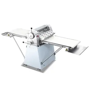 tabletop dough sheeting machine standing model dough sheeter pizza dough press bakery equipment for sale