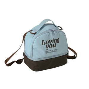 Loving Bento Bag Double Layer Insulated Crossbody Lunch Bag For Office Workers Everyday Use - Product Image 5
