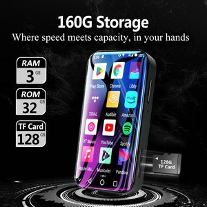 아마존 음악 스포티 파이 전자 책 기능 MP3/MP4 블루투스 와이파이 4G 3.0 터치 스크린과 160GB 하이파이 음악 디지털 플레이어 - Product Image 2