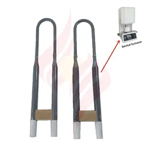 high density fine heat-resistance 1700c 1800c 1900c mosi2 heating element for laboratory denture making equipment