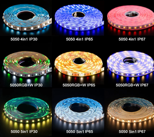 Tira de Luces LED RGB 5050 de Alta Densidad, Impermeable IP65, 60 LED, IP20, Regulable, para Letreros, Módulos de Letras Corpóreas - Product Image 4