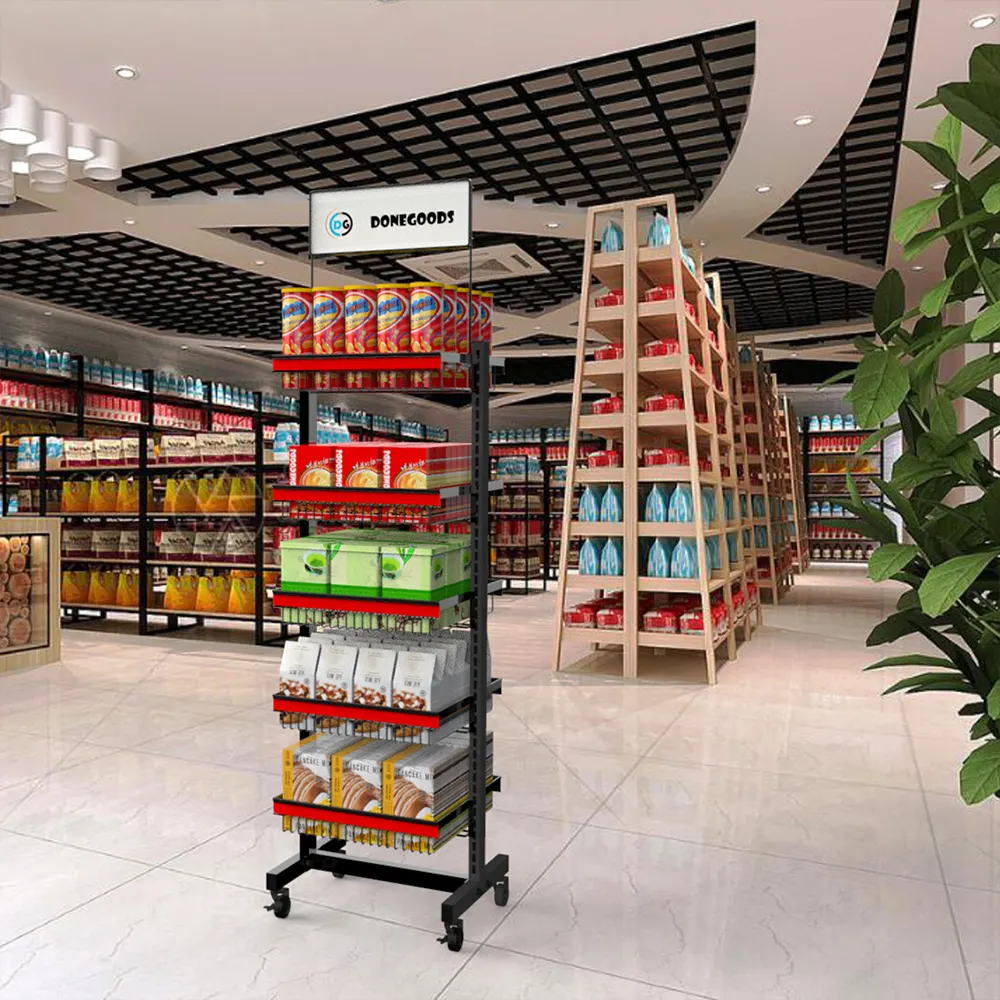 Planken Voor Winkel Supermarkt Schappen Mand Display Displays Voor Manden Winkel Winkel