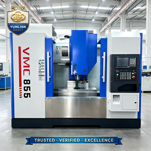 <span class=keywords><strong>Centro</strong></span> di Lavorazione Verticale VMC855 a 3 Assi, Fresatrice CNC Fanuc, Mandrino BT40 ad Alta Coppia, Grande Capacità di Lavorazione Pezzi - Product Image 1