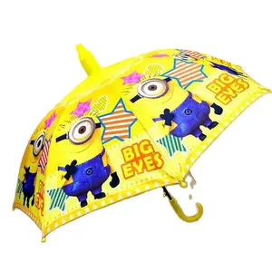 Sunday Creative cartoon child straight small umbrella water drop cup Cartoon Kids Umbrella