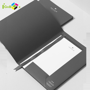 Custom Printed Film Lamination Business <strong>Cards</strong> on Fancy Paper Board with Folder-<strong>A4</strong> Packaging - Product Image 3