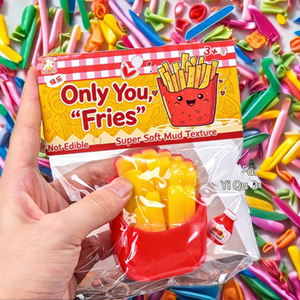 Juguete Sensorial Antiestrés de 9 cm, Tipo Puré de Papas Fritas, Material TPR, para Niñas, Niños y Adultos, Sin Líquido ni Gel - Product Image 2