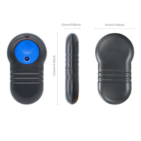 Télécommande de porte de garage 40,685 MHz avec interrupteur DIP pour transmetteur porte-clés M802 Blue Pad, remplacement d'ouvre-porte