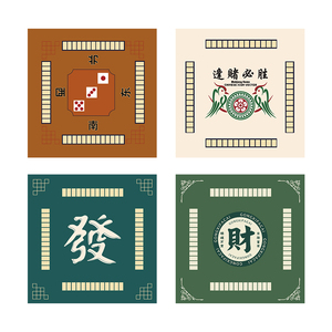 Tapis de jeu de mahjong et de <span class=keywords><strong>poker</strong></span> en caoutchouc naturel écologique personnalisé, pour la maison et les clubs, épaisseur de 0,8 à 6 mm, taille personnalisable - Product Image 6