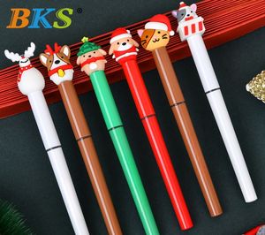 Kerst Cartoon Gelpennen Plastic 0.5mm Langdurige Inkt met Aangepast Logo Kerstcadeaus voor Kinderen - Product Image 4