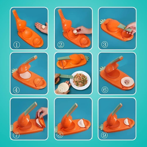 Molde para Empanadillas, Utensilio Manual para Repostería, Accesorios de Cocina, Máquina para Hacer Empanadillas 2 en 1 - Product Image 2