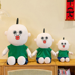 Venta al por mayor de muñecos de peluche Bang animación coreana con el mismo juguete de peluche expresión divertida sabiduría de jade alrededor de las muñecas - Product Image 2