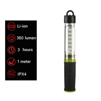 Lampe de travail LED sans fil en gros 6500K lampe torche à base magnétique étanche pour la réparation d'inspection d'atelier de paysage de jardin à la maison