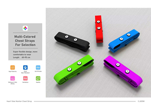 Moniteur de fréquence cardiaque sans fil avec sangle pectorale, montre connectée étanche et haute précision pour le cyclisme et la course à pied - Product Image 4