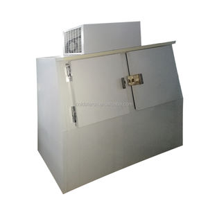 2 türen slant eis merchandiser, kalten wand eis merchandiser für verkauf - Product Image 2