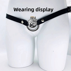 สายรัดนิรภัย BDSM สีดำ พร้อมห่วงยืดหยุ่นสำหรับอุปกรณ์รัดตัว - Product Image 2