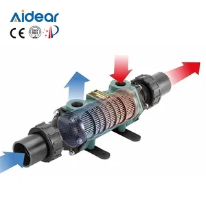 Aidear定制的油气化工用不锈钢316/304壳和固定管换热器