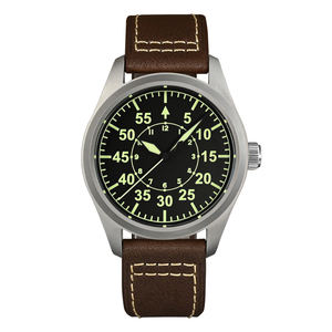 Reloj de Piloto Mecánico para Hombre de 39 mm, Fabricante Profesional, 20 Bares Resistente al Agua, Cristal de Zafiro, Puntero, Logotipo Personalizado, Automático, de Buceo - Product Image 5