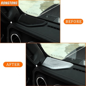 A-pilastro accessori interni auto altoparlante copertura cornice Audio per Jeep Wrangler JL 2018 - Product Image 4