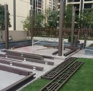 Pabellón y Solárium con Estructura de Aluminio y Diseño Impermeable para Jardín, Habitaciones Expandibles - Product Image 4
