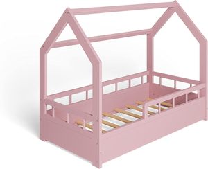 <span class=keywords><strong>Letto</strong></span> <span class=keywords><strong>singolo</strong></span> moderno in legno massello di pino, stile Montessori, con soppalco estraibile, per bambini, origine europea - Product Image 3
