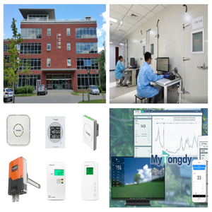 Sistema di Monitoraggio IAQ in Tempo Reale MSD-09 per CO2, PM2.5, TVOC, HCHO, Temperatura, Umidità, RS485, BACnet, IP30 per Edifici Commerciali - Product Image 6