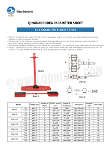 HIDEA - Plataforma Móvil de Acero con Ruedas Orientables de 4 a 32 Toneladas, Fácil de Usar, Precio Bajo, Combinación <span class=keywords><strong>X</strong></span>+<span class=keywords><strong>Y</strong></span>, Tanque de Almacenamiento para Almacén OEM - Product Image 2