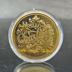 Moneta Commemorativa <span class=keywords><strong>di</strong></span> <span class=keywords><strong>Babbo</strong></span> <span class=keywords><strong>Natale</strong></span> Starkey Placcata in Oro, Souvenir Ecologico e Durevole per un <span class=keywords><strong>Buon</strong></span> <span class=keywords><strong>Natale</strong></span> e un Felice Anno Nuovo - Product Image 4