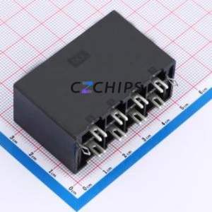 HC-10.16-2*4A-05 Wire-to-Board Pin Header Through hole Component (THT),P=10.16mm Connector 2x4P 10.16mm Through Hole 8P - Product Image 2