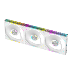 Ventilateur de boîtier PC gaming TJCOOLER Prism Blocks Gen 10 120mm ARGB avec raccordement sans fil, contrôle de température PWM, roulement fluide et effet miroir infini - Product Image 3