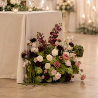 Prix de gros direct usine – Rangées de fleurs artisanales haut de gamme pour tables et sols – Designs populaires – 60 cm, 80 cm, 100 cm – Personnalisables
