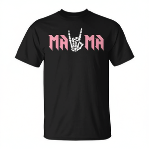 T-shirt Mama Of The Bad Two Bone pour anniversaire de 2 ans - Product Image 2