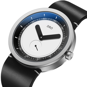 Montre-bracelet à quartz de luxe de haute qualité, étanche 5 ATM, boîtier en acier inoxydable S316, bracelet en cuir véritable pour hommes - Product Image 3