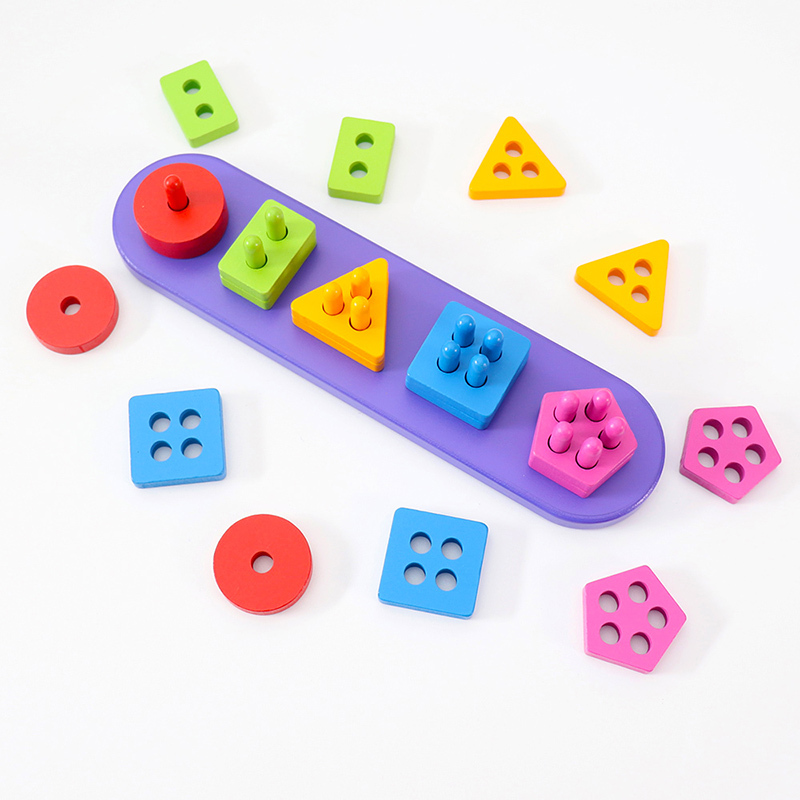 Montessori Children s Geometry Column Shape