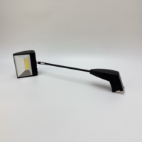 Lámpara LED para Stand de Exhibición, Negra/Plateada, 30W, para Stands de Exposición, Paneles de Exhibición, Ferias Comerciales
