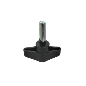 Flathead T Handle <b>Screw</b> M5 25mm 35mm Carbon Steel Adjustable Rubber Coated Hand <b>Screw</b> For Diy Use - Product Image 5