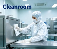 Papier Airlaid Doux et Épais, Haute Absorption de Liquide et d'Huile, Résistant aux Déchirures, Utilisation Humide et Sèche, Sans Peluches, Biodégradable pour Salle Blanche, Laboratoire, Cuisine