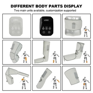 Masajeador de Piernas por Compresión de Aire Caliente con Controlador Desmontable para Pies, Pantorrillas, Rodillas y Muslos, para la Circulación, Recuperación y Terapia - Product Image 5