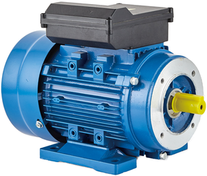 Motores de CA monofásicos, carcasa de aluminio con condensador, funcionamiento con motores eléctricos de inducción de CA, 0,18 kW (0,18 kW) - Product Image 1