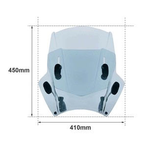 Parabrisas Universal para <span class=keywords><strong>BMW</strong></span>, YAMAHA, HONDA, KAWASAKI, Keeway, MACBOR, Royal y <span class=keywords><strong>VOGE</strong></span> - Product Image 5