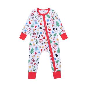 Mameluco de Bambú con Cierre para Bebé, Body con Estampado Digital, Ropa de Bambú para Bebé, Pijama de Bambú para Bebé - Product Image 4