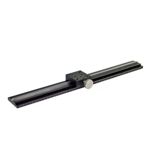 LGX60-C 60x60mm X piattaforma di spostamento manuale dell'asse micrometro tavolo scorrevole in acciaio - Product Image 2