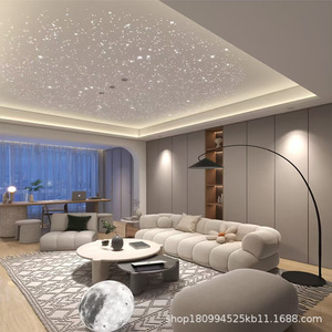 LED Fiber Optic Light Guide Strip Starry Sky Ceiling Remote Control Easy Installation Home Lighting For Bedroom Living Room - Product Image 3