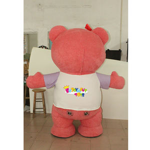 Personalizado colorido inflable oso de peluche de dibujos animados mascota disfraz fiesta adulto mascota disfraz para la venta - Product Image 5