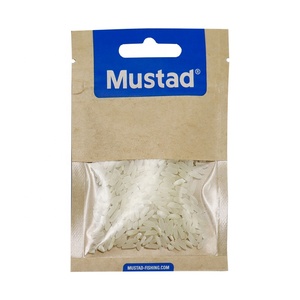 Túi giấy zip nhỏ tùy chỉnh có cửa sổ trong suốt, mềm mại, dùng để đựng mồi câu cá, bao bì mồi câu, túi giấy trơn tùy chỉnh có lỗ treo - Product Image 3