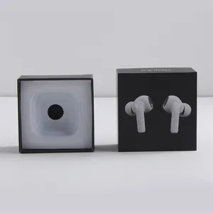 מחיר מפעל חם OEM משלוח אבן חן שקופה אספקה קשיחה מארז ייחודי אוזניות נייר אוזניות קופסאות אריזה